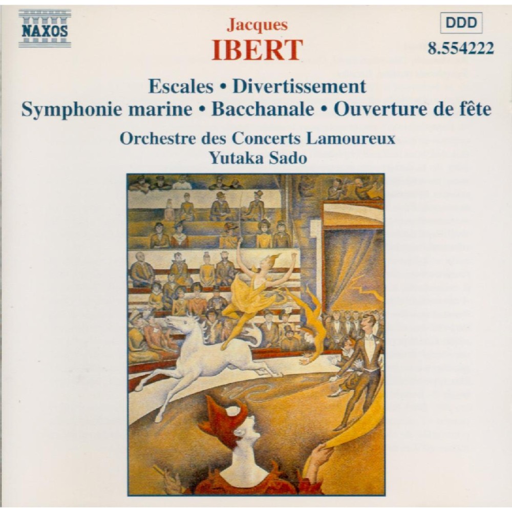 IBERT - Sado - Escales, ballet en 3 tableaux